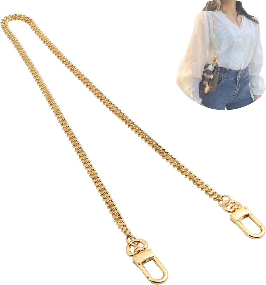 Bag Chain Strap for Handbag Replacement, Purse Chain Accessories, Purse Chain Strap CrossBody with  Buckles