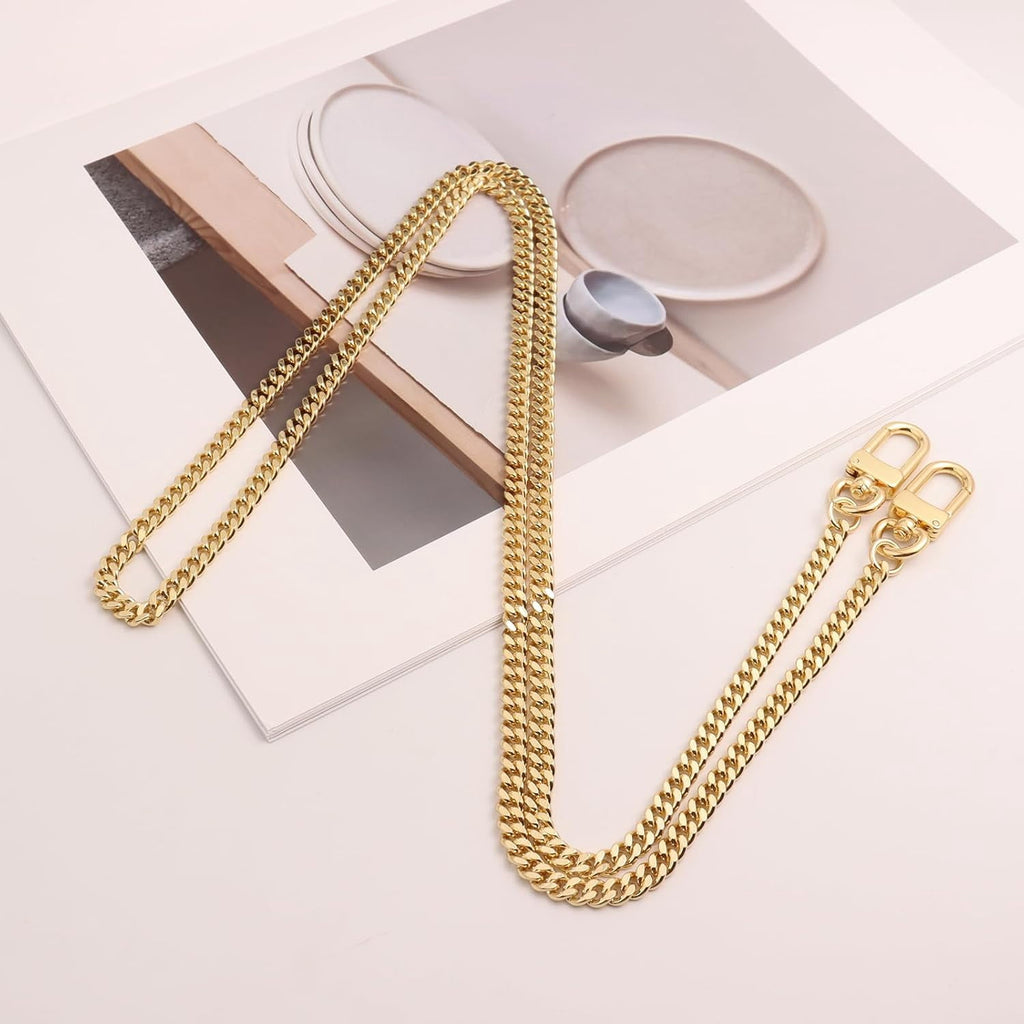 Bag Chain Strap for Handbag Replacement, Purse Chain Accessories, Purse Chain Strap CrossBody with  Buckles