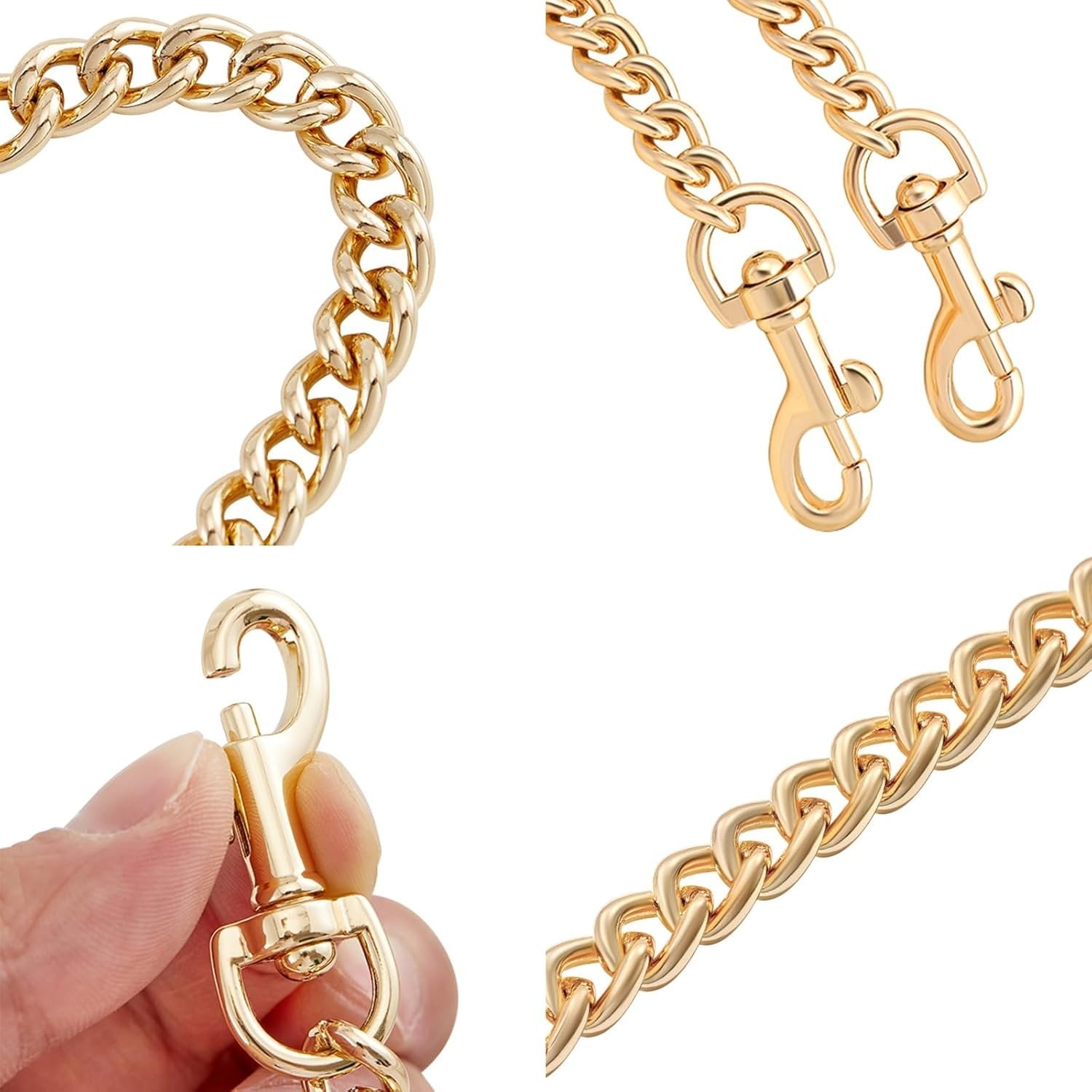 Bag Chain Strap for Handbag Replacement, Purse Chain Accessories  Straps Crossbody