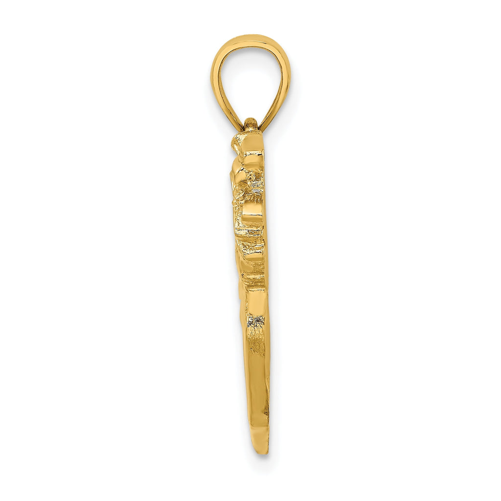 Charms Collection 14K 2-D Golf Bag and Clubs Charm