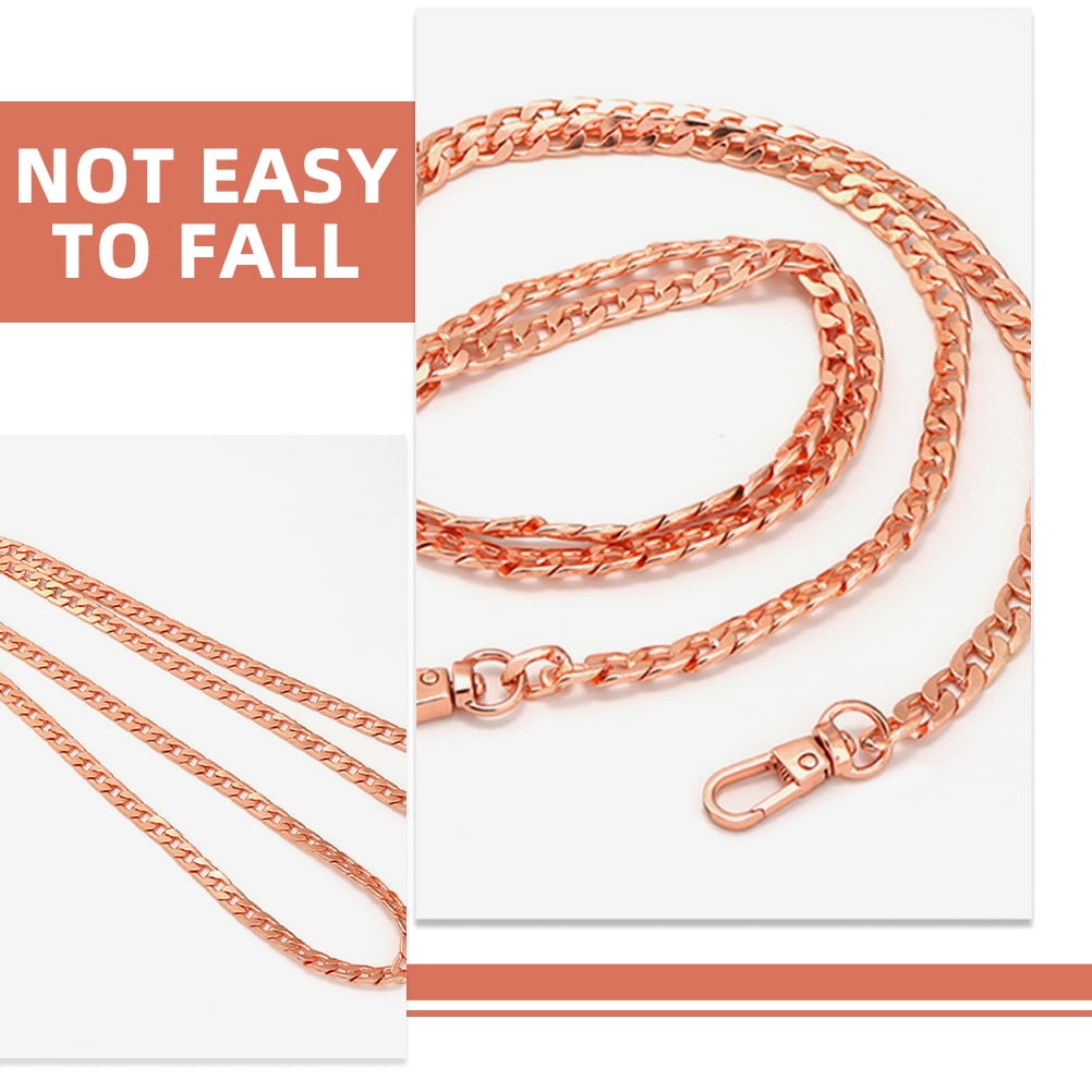 Metal Purse Chain for Handbag Replacement Strap Crossbody Bag 1 Set Extension Chain