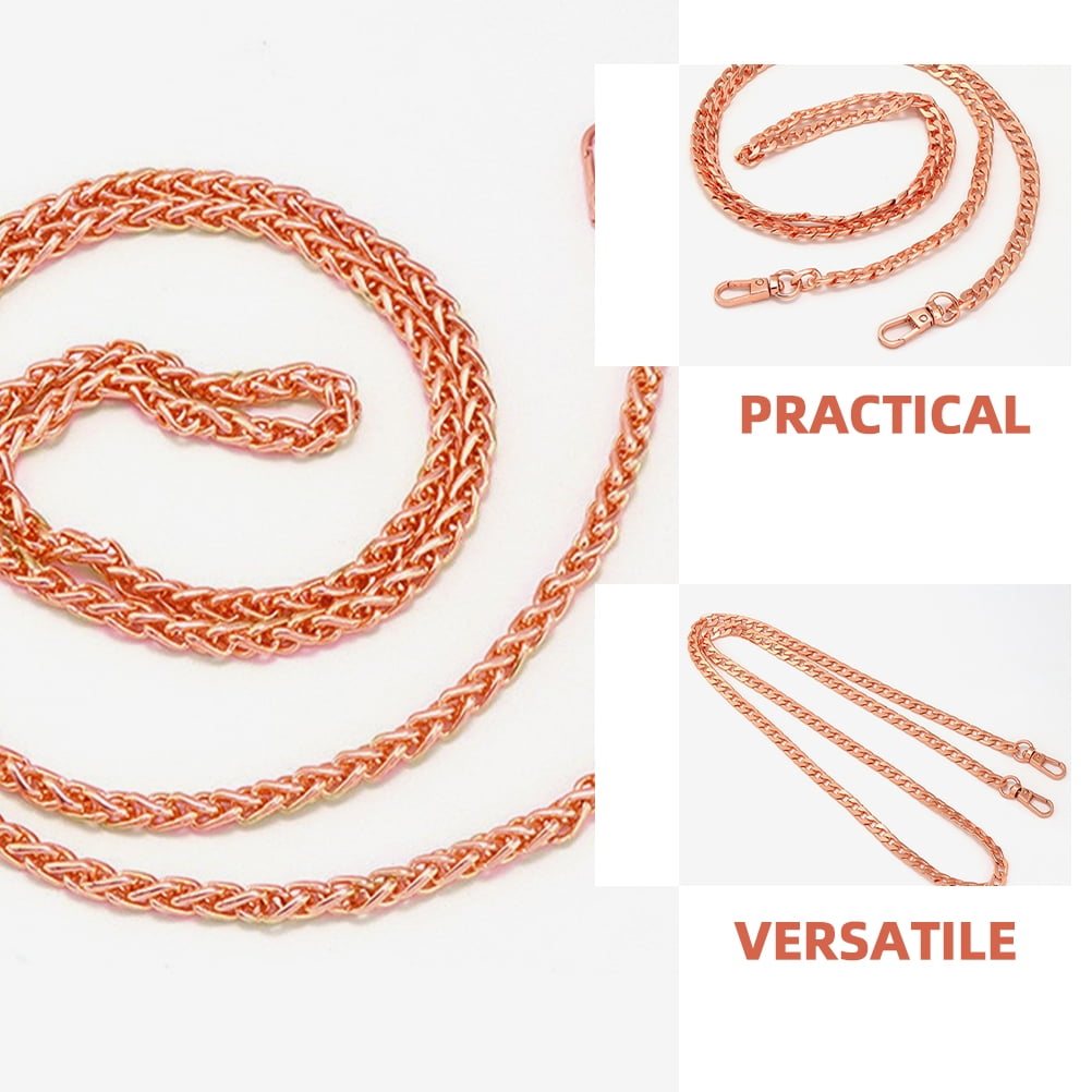 Metal Purse Chain for Handbag Replacement Strap Crossbody Bag 1 Set Extension Chain