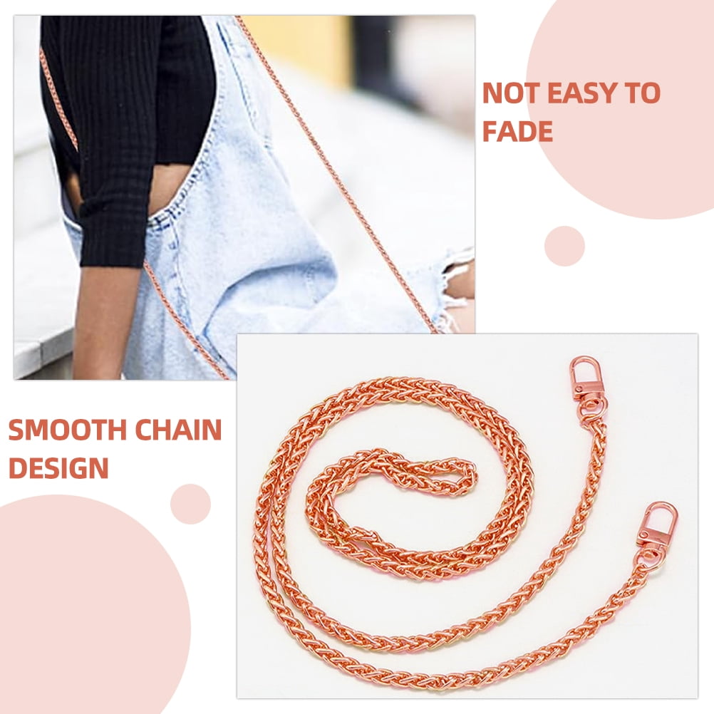 Metal Purse Chain for Handbag Replacement Strap Crossbody Bag 1 Set Extension Chain