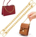 Purse Chains, 2 count Strap Extender,  Belt Chain, Short Chain for Crossbody Bags, Handbags